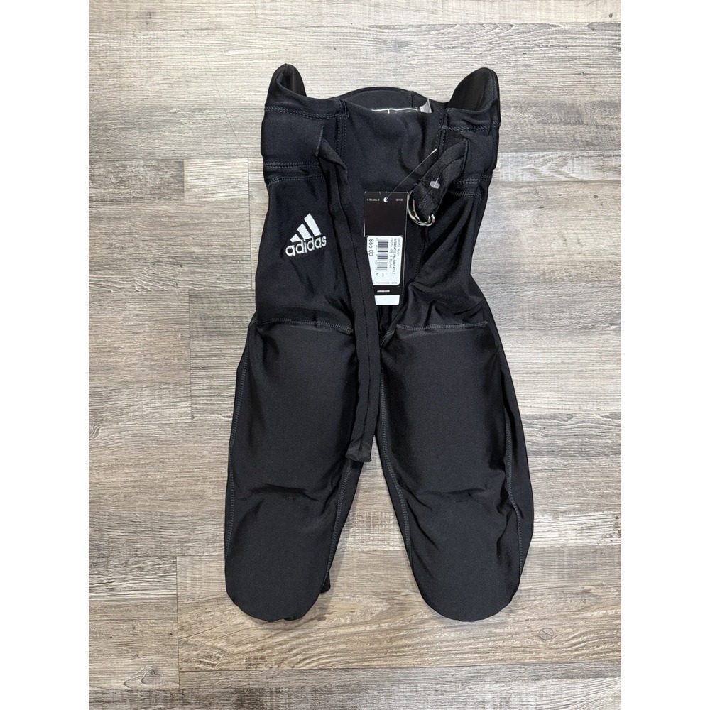 Adidas Climalite Integrated Padded Football Pant Adult Men's Medium Black 690PA